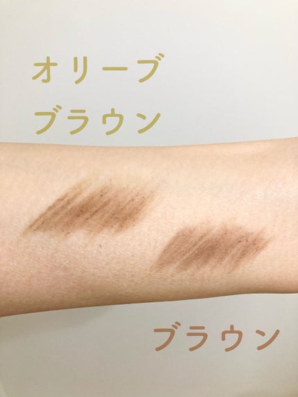 ブラシ付きアイブロウ繰り出し/CEZANNE/アイブロウペンシルを使ったクチコミ(4枚目)