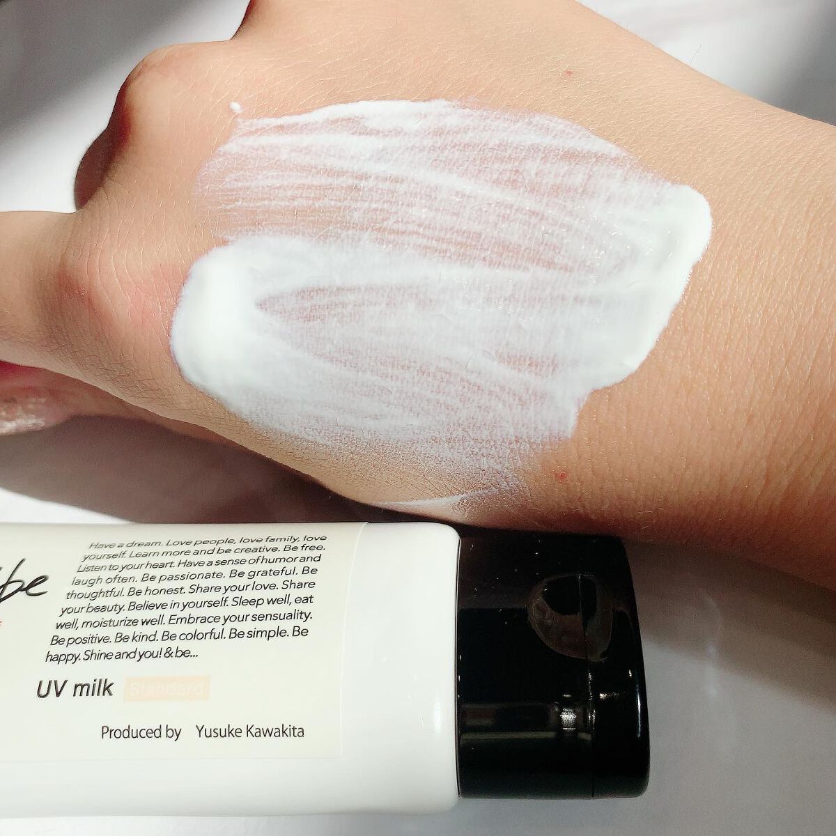 &be UVミルク/＆be/日焼け止めミルクを使ったクチコミ（3枚目）