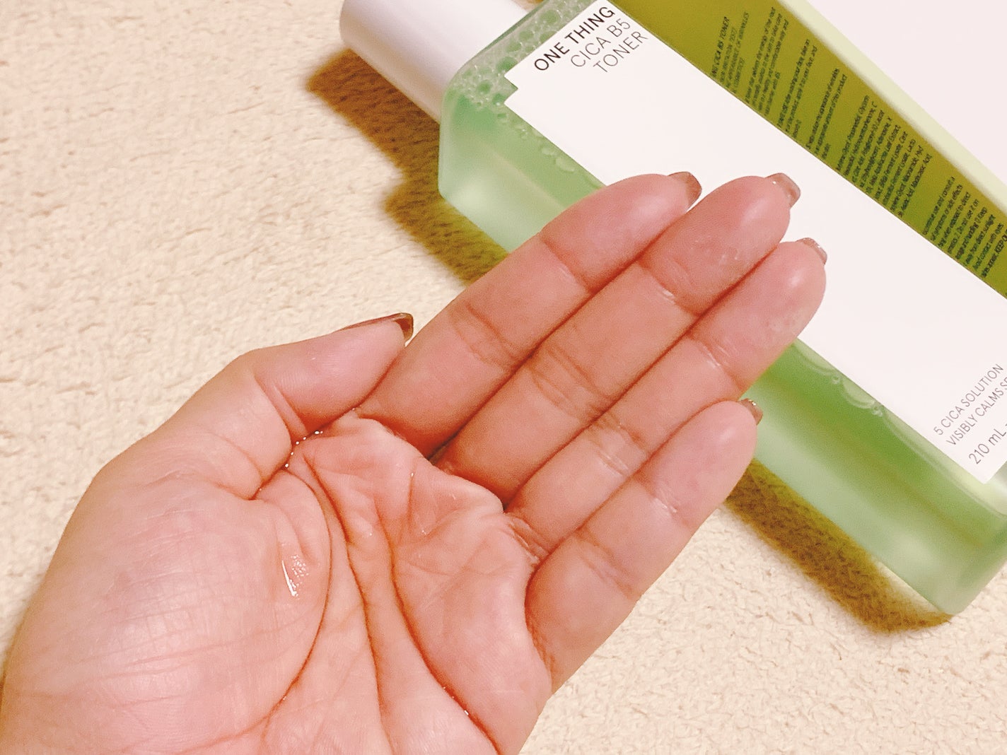 シカB5トナー/ONE THING/化粧水を使ったクチコミ(3枚目)