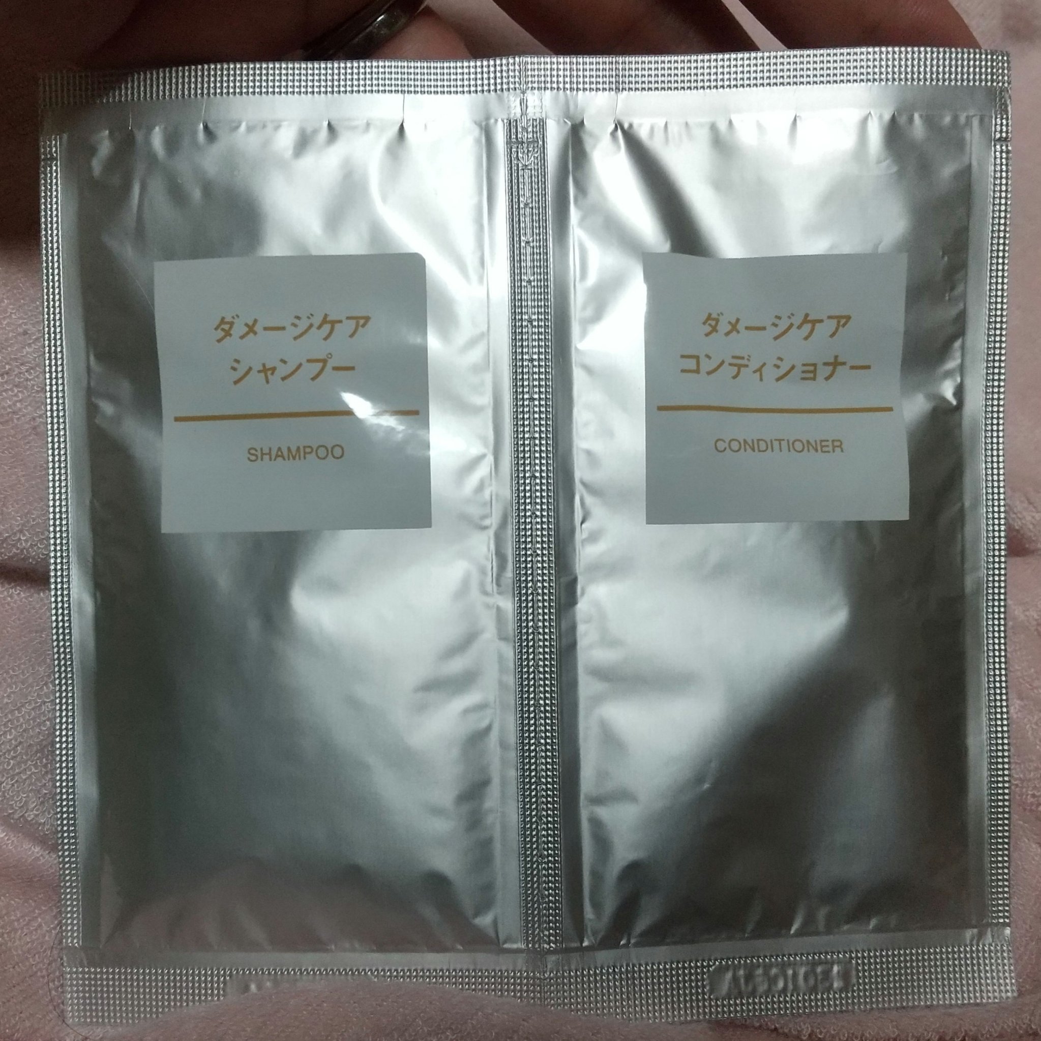 ダメージケアシャンプー/コンディショナー/無印良品/市販シャンプーを使ったクチコミ（1枚目）