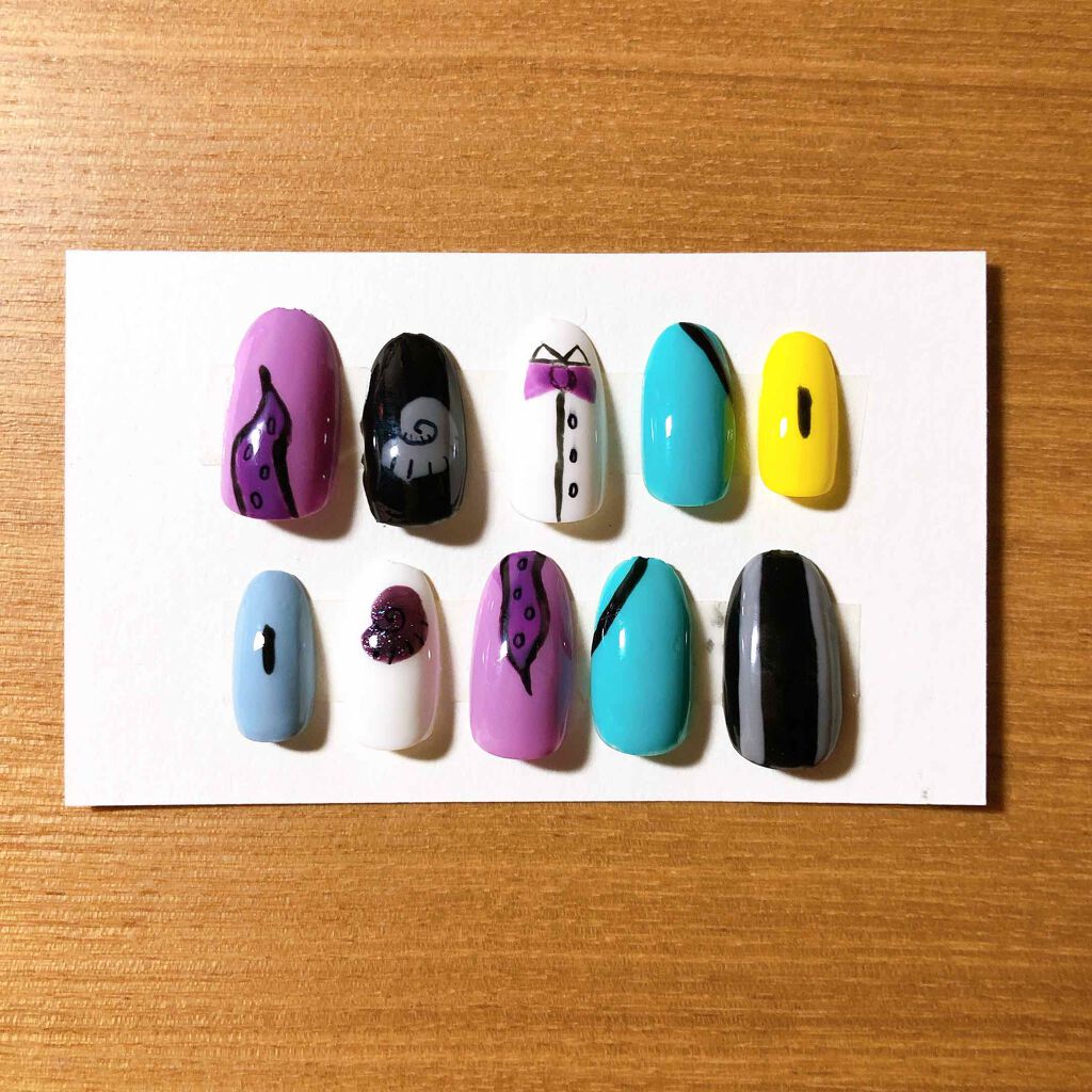 ジェルネイル（ライト対応）/セリア/ジェルネイルを使ったクチコミ（1枚目）