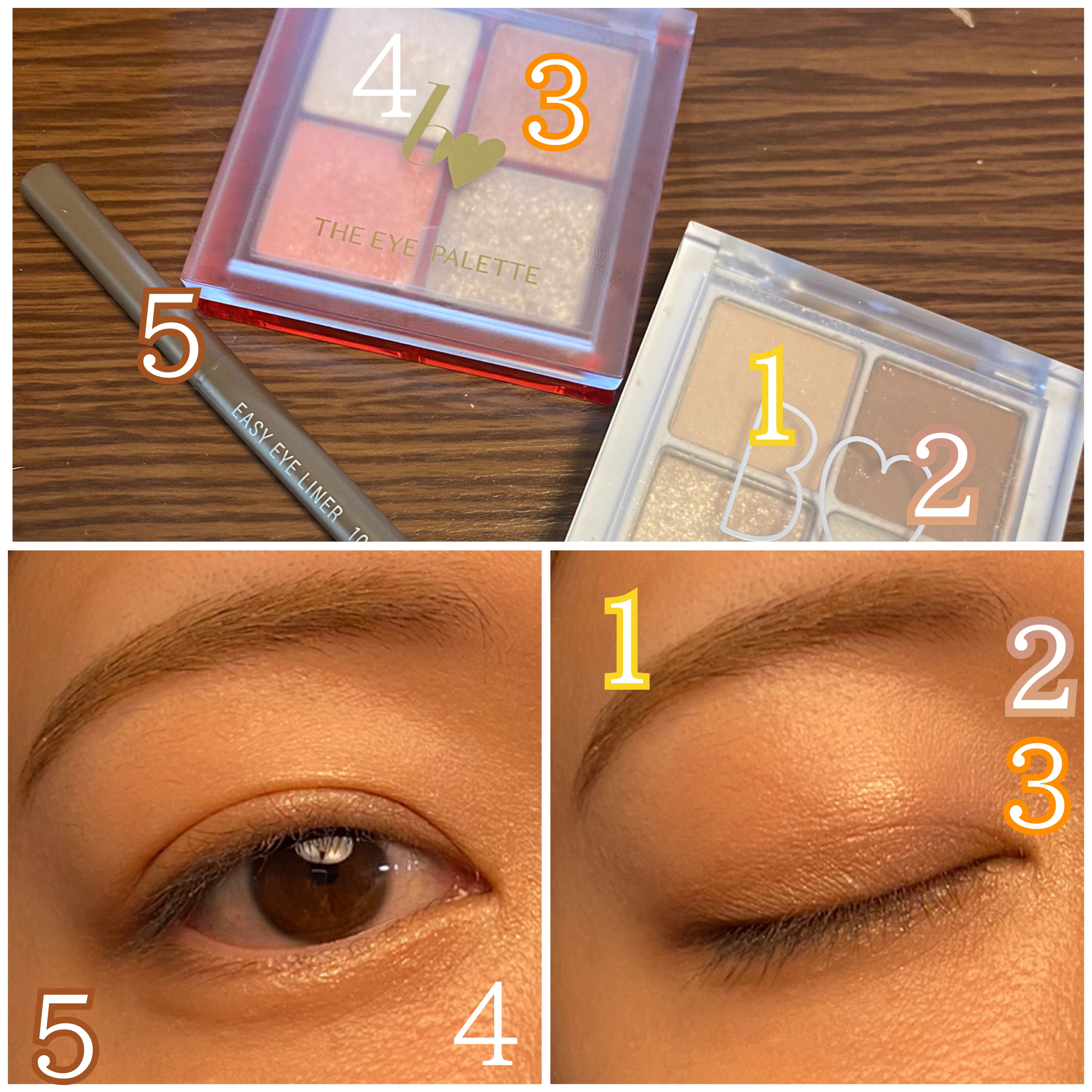 イージーeyeライナー 102 繊細アッシュ(限定)/b idol/ジェルアイライナーを使ったクチコミ（2枚目）