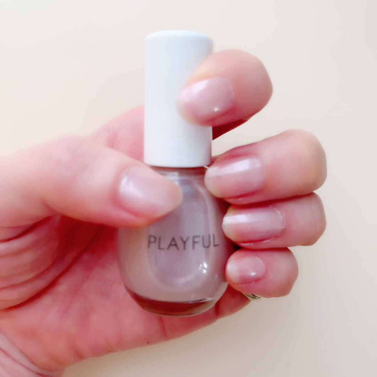 プレイフル プリズムモイストコート/PLAYFUL/オールインワンネイルを使ったクチコミ（1枚目）