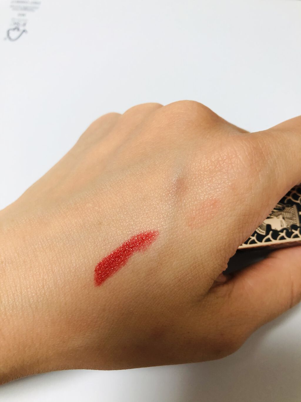 エジプトシリーズ シルキーリップスティック/ZEESEA/口紅を使ったクチコミ（3枚目）