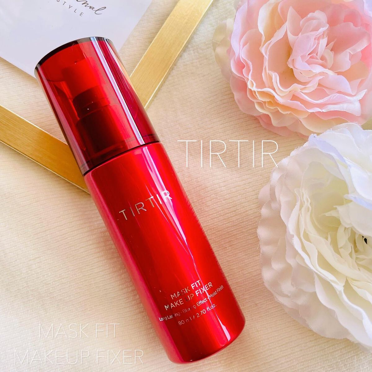マスクフィット メイクアップフィクサー/TIRTIR(ティルティル)/フィックスミストを使ったクチコミ（1枚目）