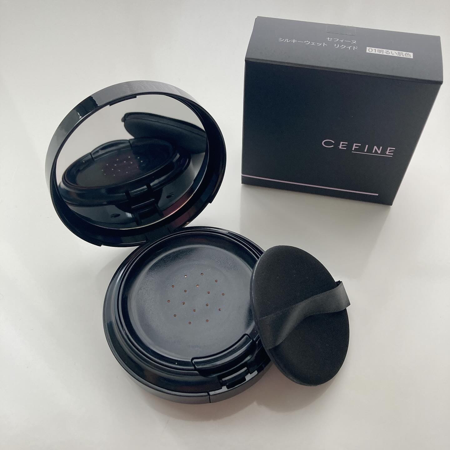 シルキーウェットリクイド/セフィーヌ/クリーム・エマルジョンファンデーションを使ったクチコミ（2枚目）