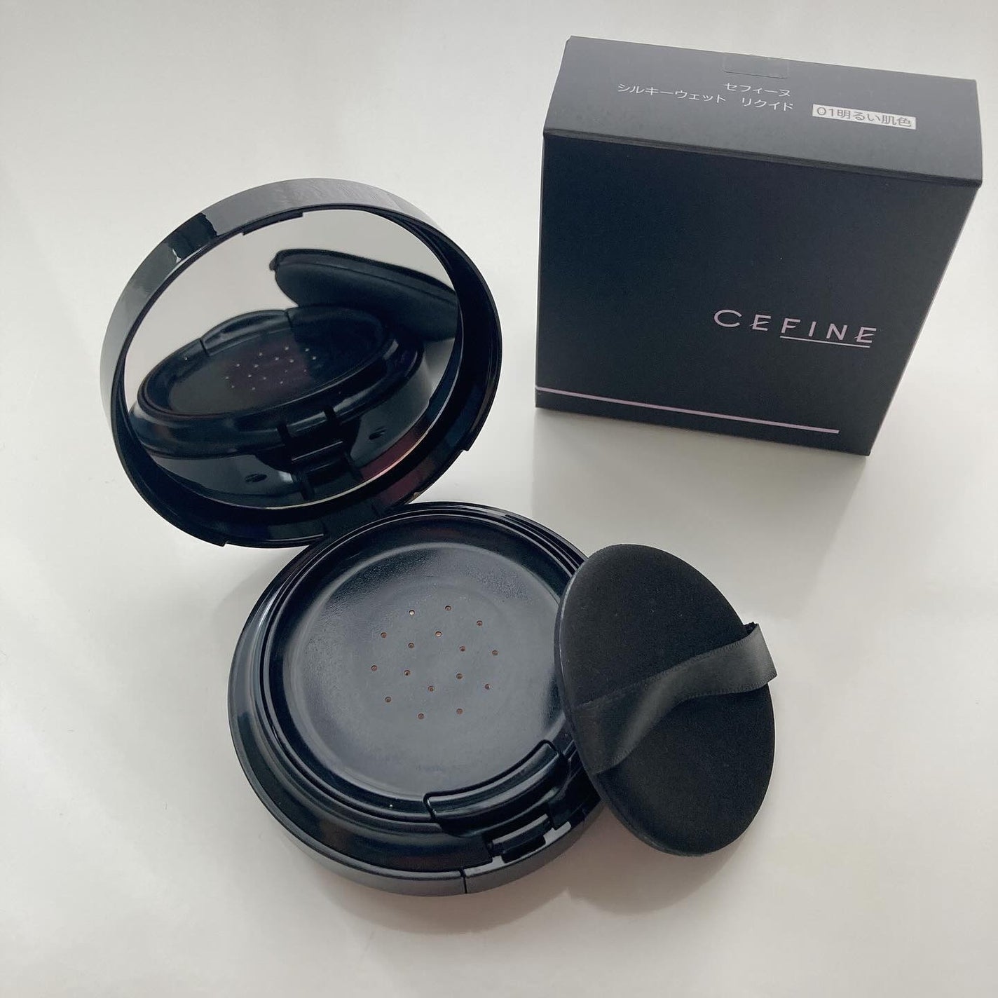 シルキーウェットリクイド/セフィーヌ/クリーム・エマルジョンファンデーションを使ったクチコミ(2枚目)