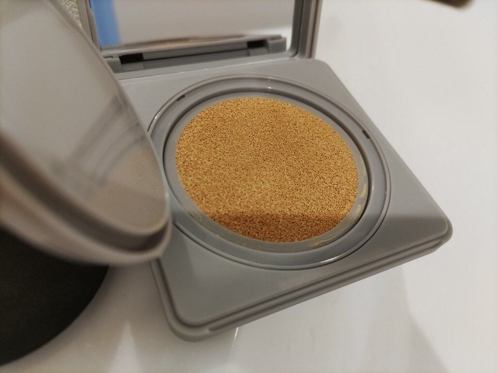 ブライトアップスキンファンデーション/UUUNI/クッションファンデーションを使ったクチコミ(2枚目)