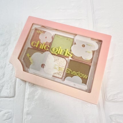 FLOWER LETTER SIX COLOR EYE SHADOW/xixi/パウダーアイシャドウを使ったクチコミ(4枚目)