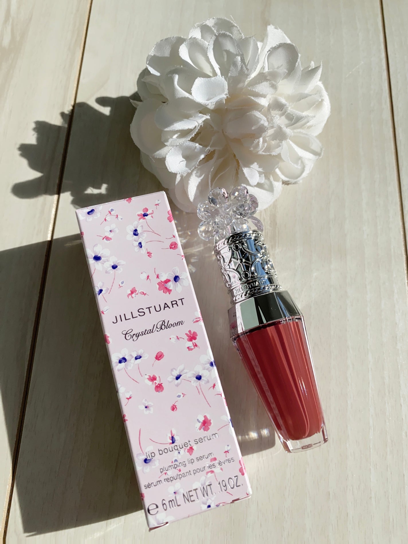 ジルスチュアート クリスタルブルーム リップブーケ セラム/JILL STUART/リッププランパーを使ったクチコミ(7枚目)