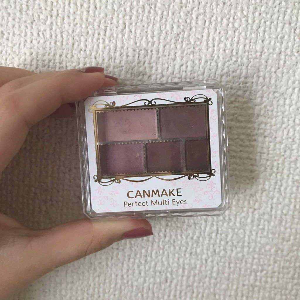 パーフェクトマルチアイズ/キャンメイク/アイシャドウパレットを使ったクチコミ（1枚目）