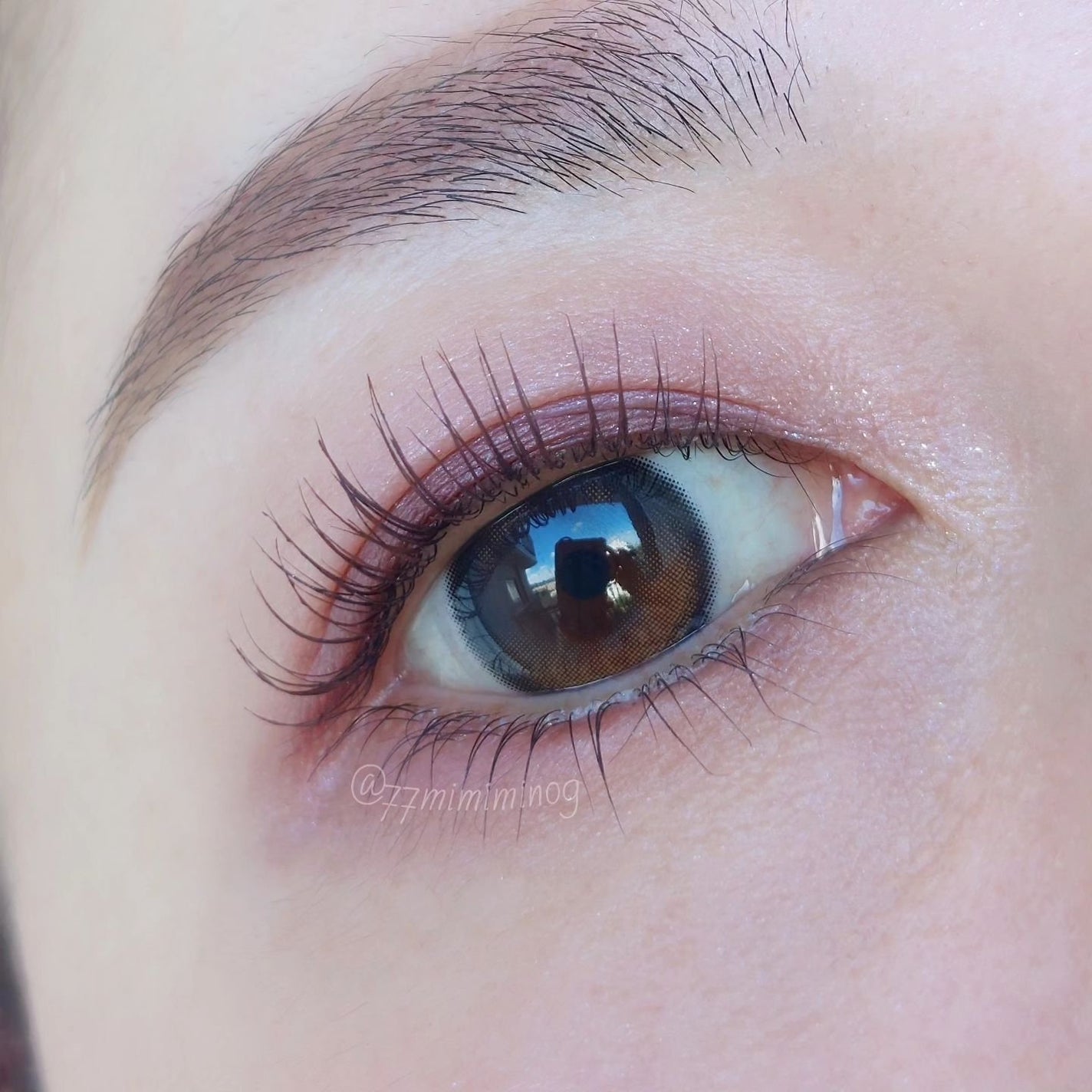 Glowy 1day/OLENS/ワンデー(1DAY)カラコンを使ったクチコミ(3枚目)