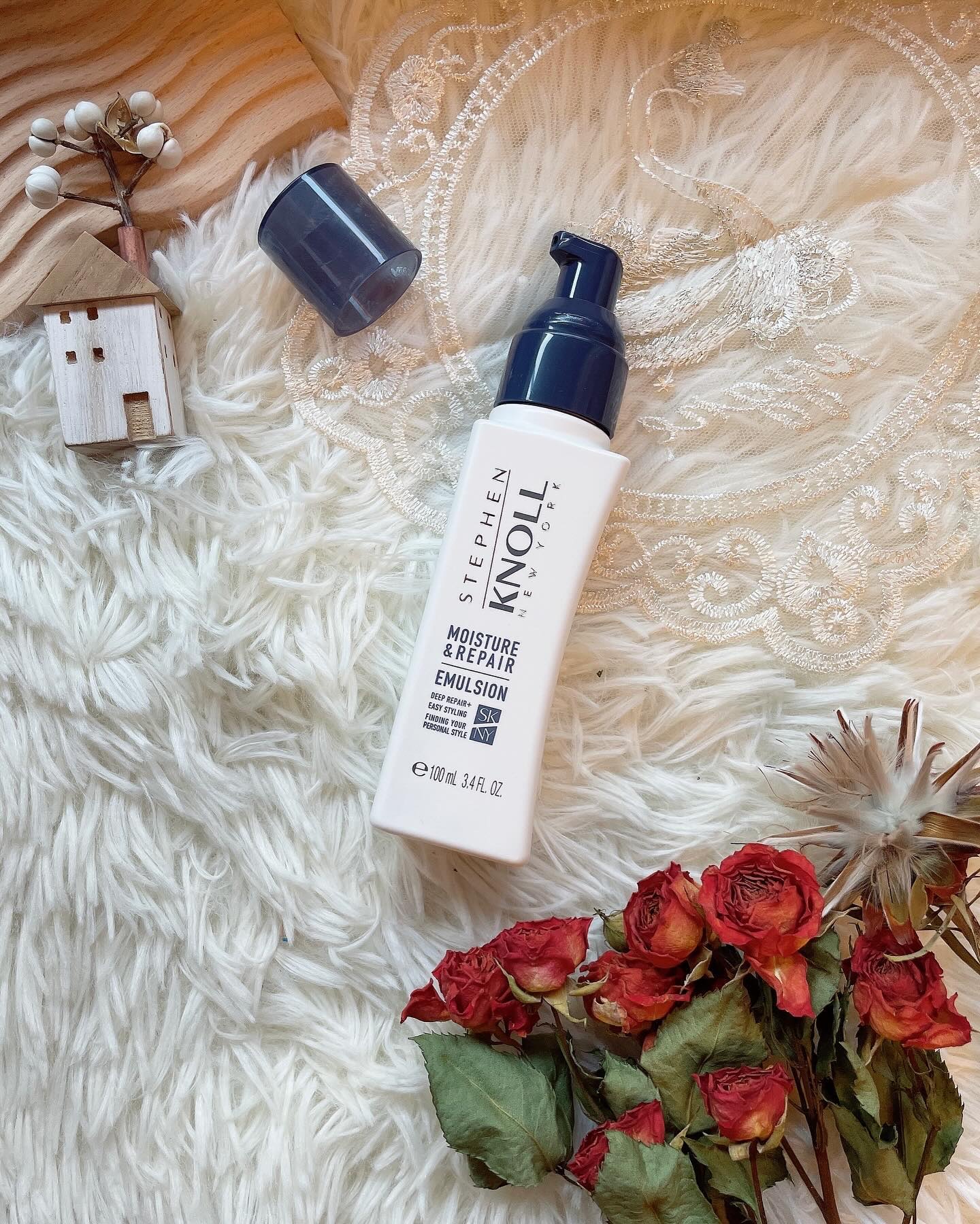 モイスチュアソフニング エマルジョン モイスチュアリペア/スティーブンノル ニューヨーク/ヘアミルクを使ったクチコミ（2枚目）