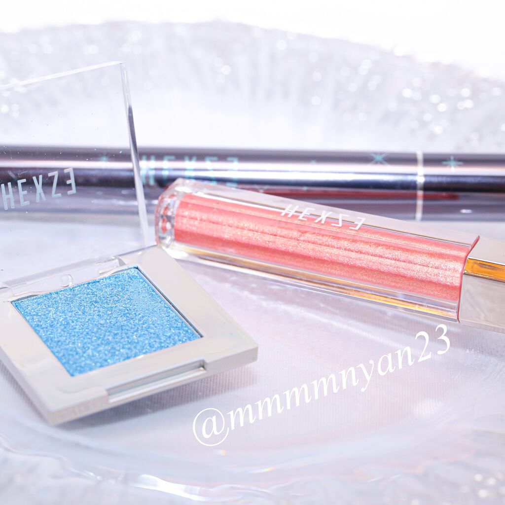 スターダイヤモンドストリーマーリキッドアイシャドウ/HEXZE(ヘックスゼ)/リキッドアイシャドウを使ったクチコミ(3枚目)