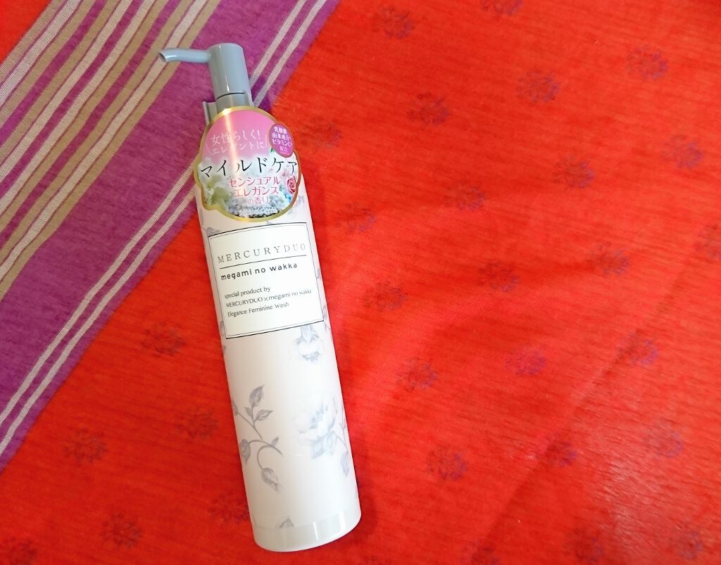 MERCURYDUO エレガンスフェミニンウォッシュ/R&/デリケートゾーンケアを使ったクチコミ(1枚目)