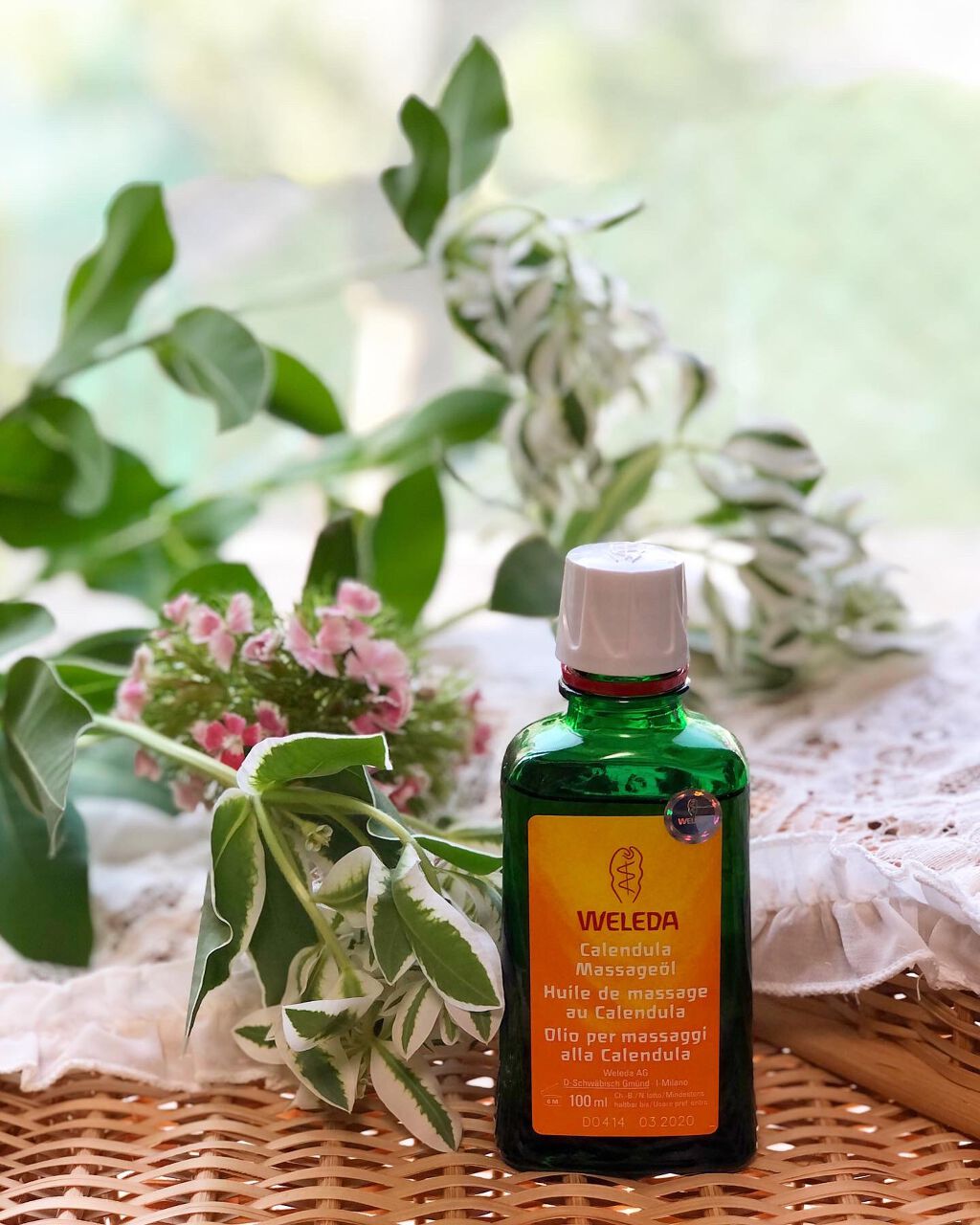 WELEDA カレンドラ マッサージオイルのクチコミ「【WELEDA カレンドラマッサージオイル】

WELEDAのマッサージオンラインレッスンを
.....」（3枚目）