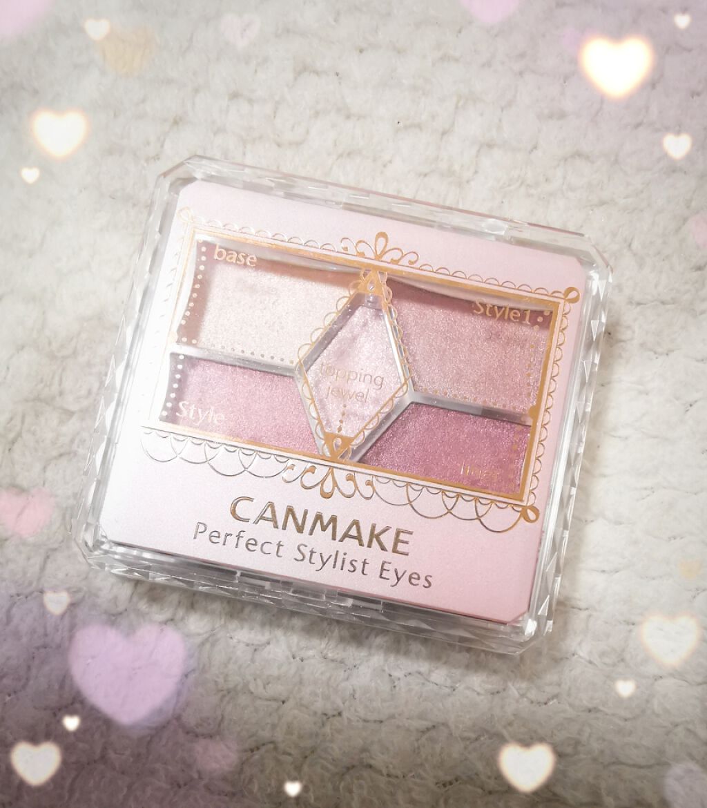 【旧品】パーフェクトスタイリストアイズ/キャンメイク/アイシャドウパレットを使ったクチコミ(1枚目)