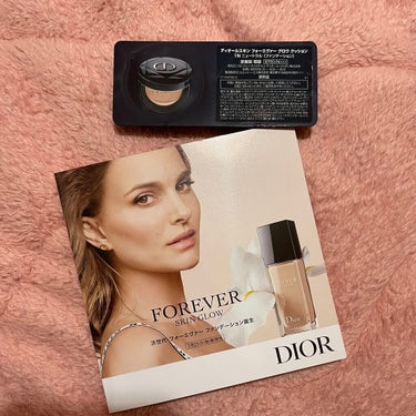 ディオールスキン フォーエヴァー グロウ クッション 1N ニュートラル/Dior/クッションファンデーションを使ったクチコミ（2枚目）