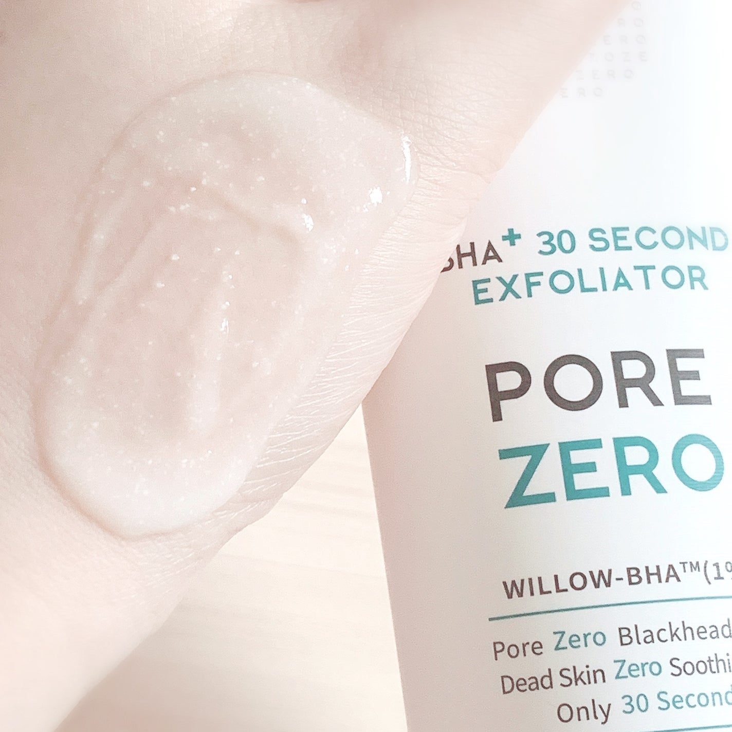 BHA+ PORE ZERO 30 SECOND EXFOLIATOR/be the skin/ピーリングを使ったクチコミ(3枚目)