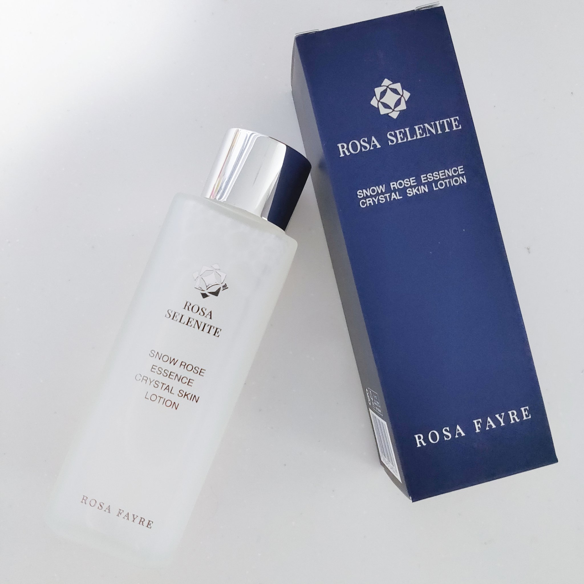 ロサ セレナイト スノーローズ エッセンス クリスタルスキン ローション/ROSA FAYRE/化粧水を使ったクチコミ（1枚目）