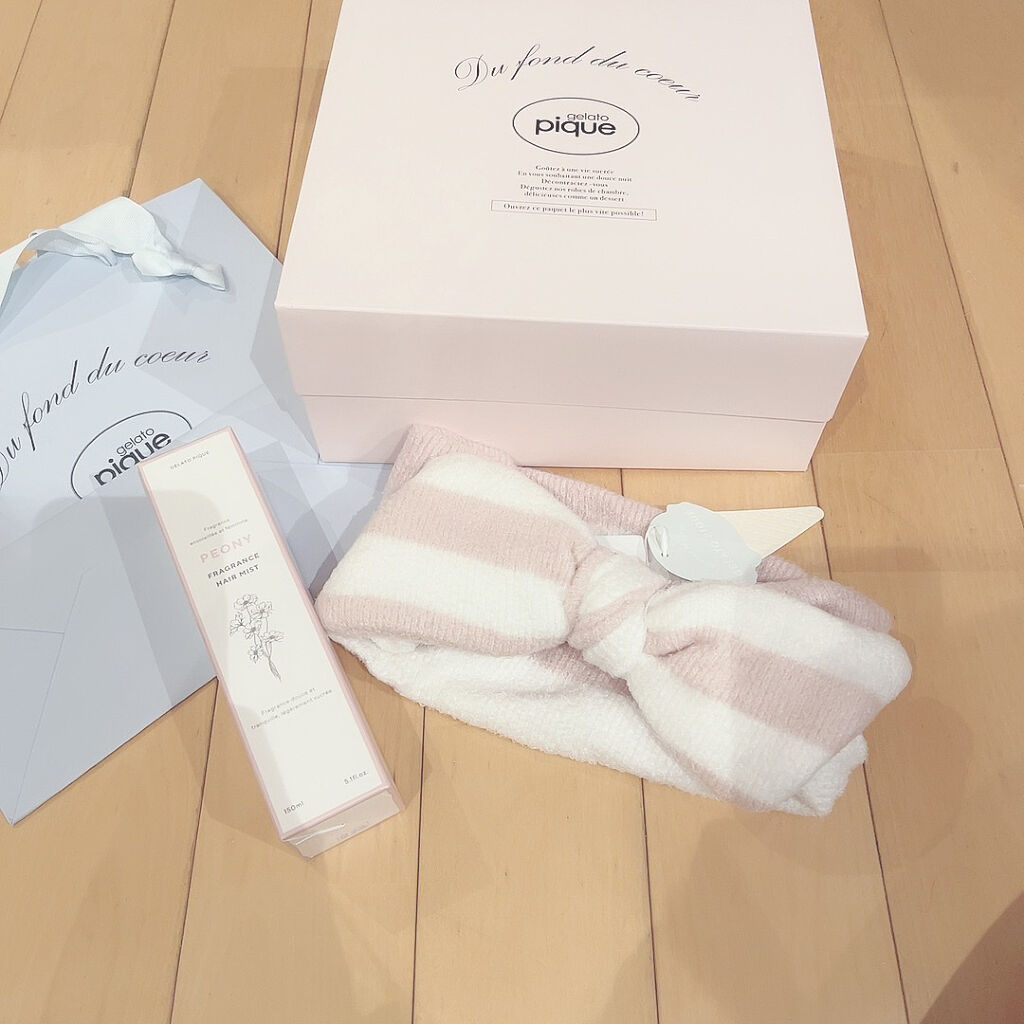 ヘアバンド/ジェラートピケ/ヘアアクセサリーを使ったクチコミ（2枚目）