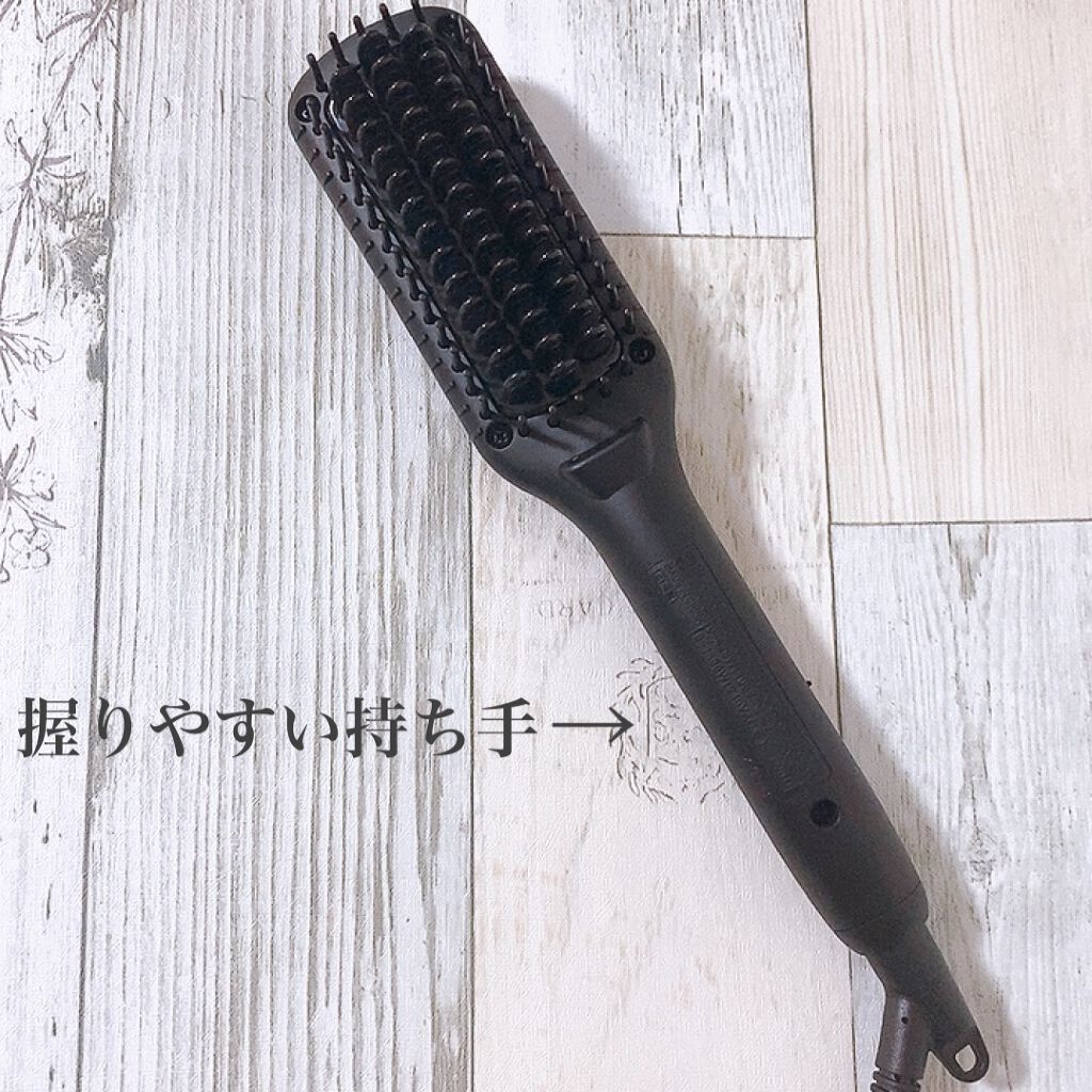 スタイリッシュ コンパクトイオンヒートブラシ MHB-3040-K/mod's hair/ヒートブラシを使ったクチコミ(4枚目)