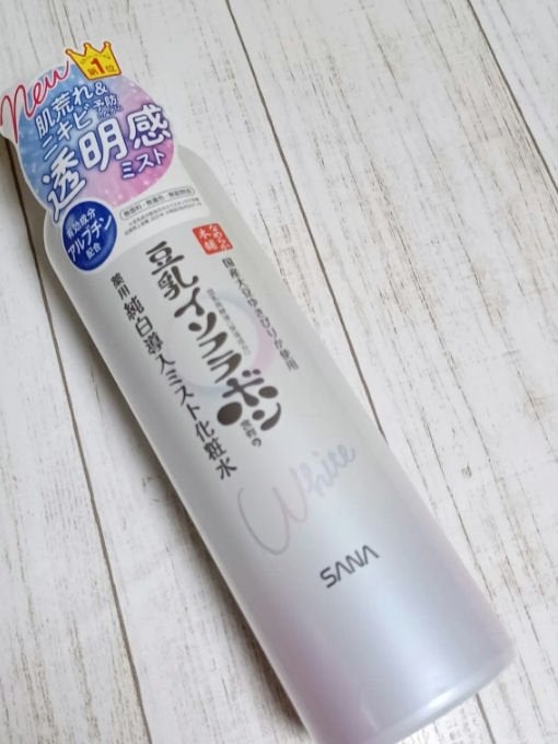 マイクロ純白ミスト化粧水/なめらか本舗/ミスト状化粧水を使ったクチコミ(3枚目)