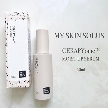 CERAPYome Moist Up Serum/my skin solus/美容液を使ったクチコミ(2枚目)