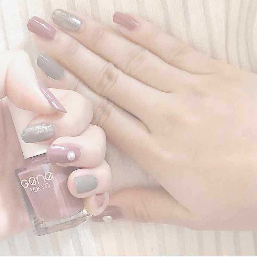 gene TOKYO ネイル/DAISO/マニキュアを使ったクチコミ(1枚目)