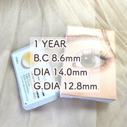 YURIAL Monthly/i-DOL/カラーコンタクトレンズを使ったクチコミ(3枚目)