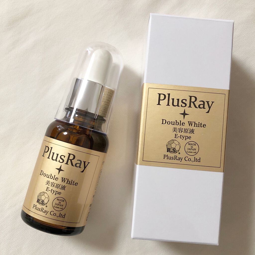 エクストラダブルホワイト美容原液Eタイプ/PlusRay/ブースター・導入液を使ったクチコミ（1枚目）