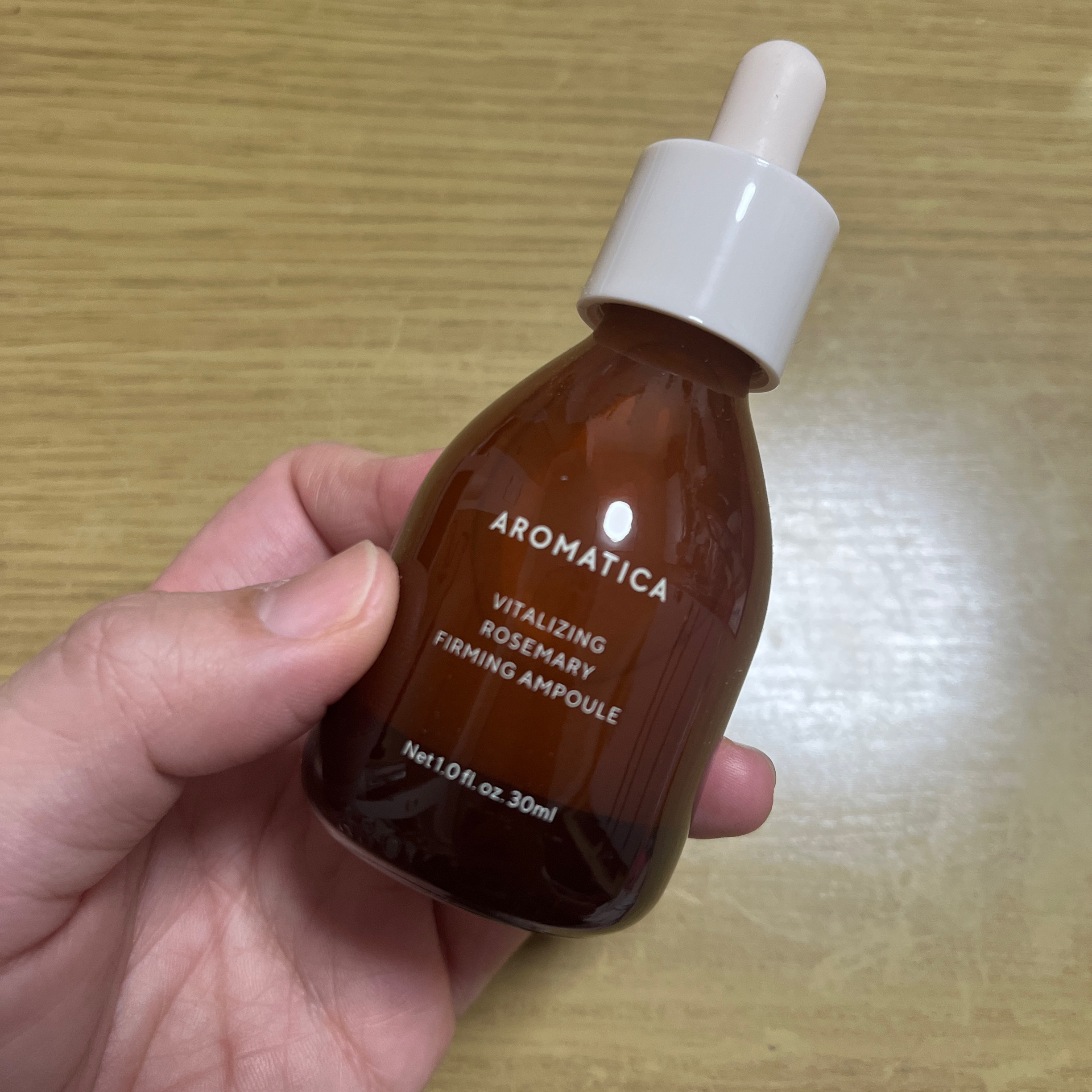 バイタライジング ローズマリー ファーミング アンプル/AROMATICA/美容液を使ったクチコミ（1枚目）