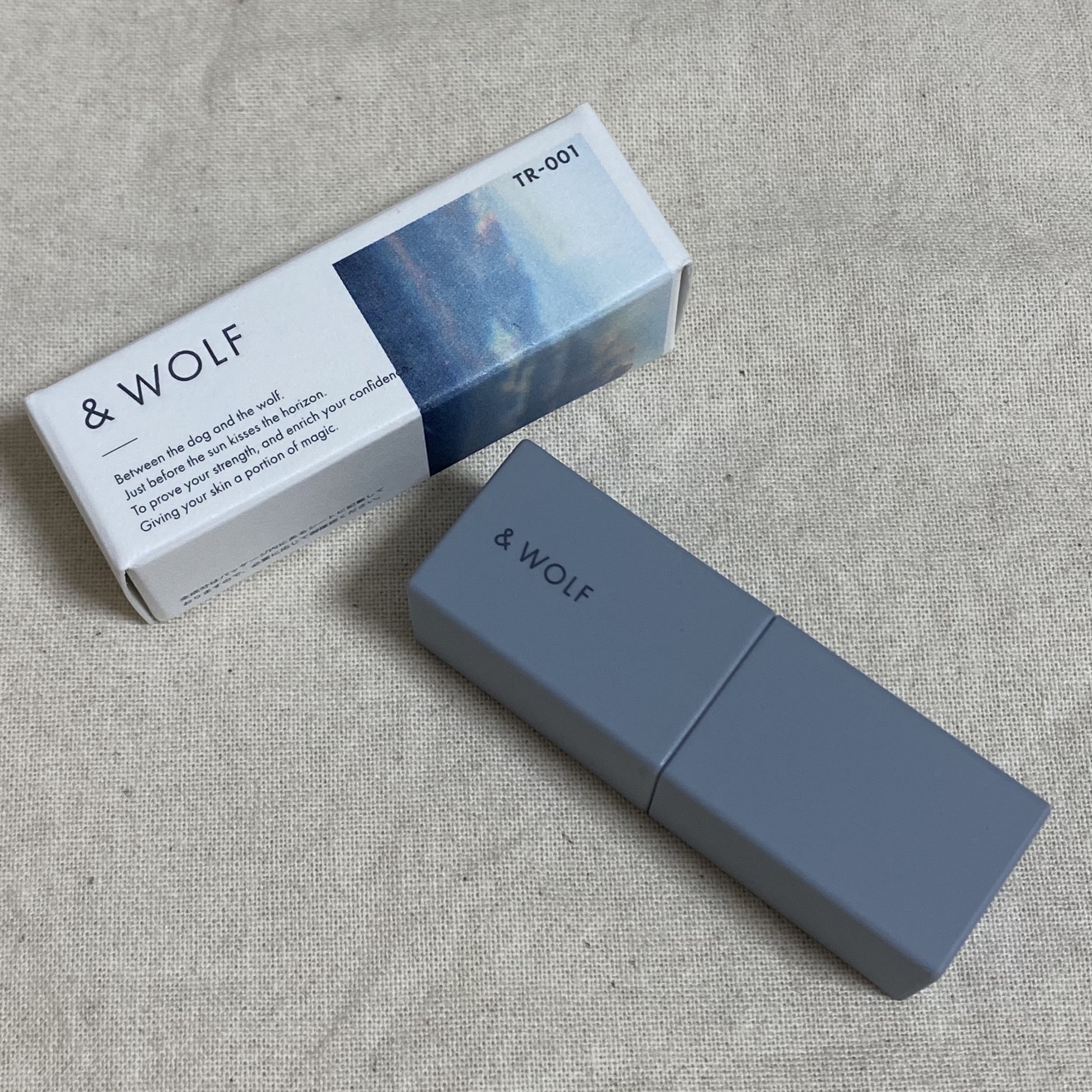 トリートメントニュアンスルージュ/& WOLF/口紅を使ったクチコミ（1枚目）