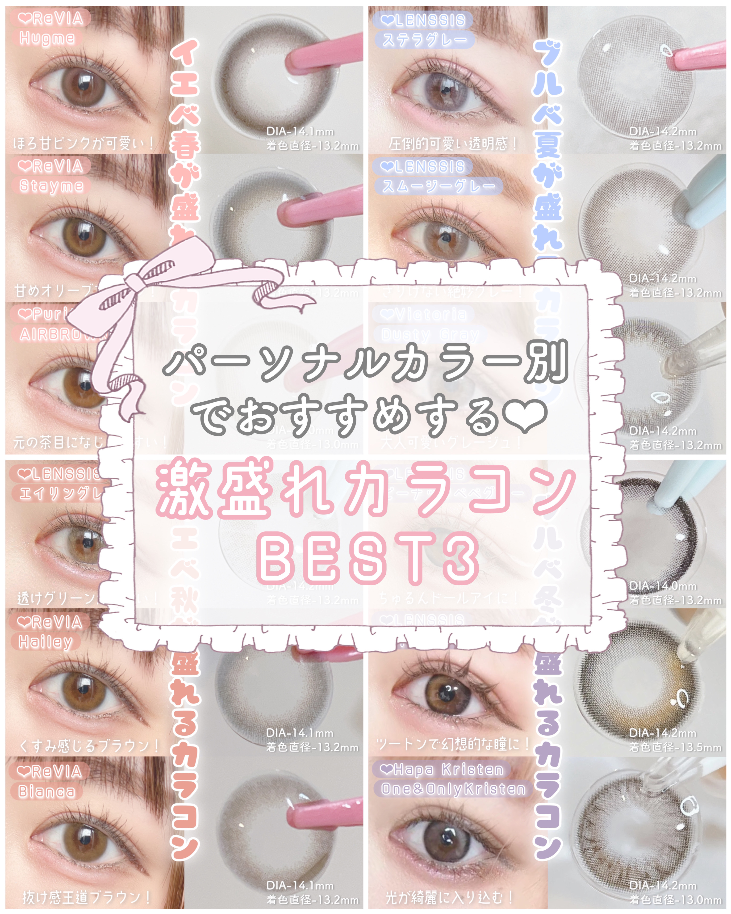 ピーナッツべべシリーズ/LENSSIS/カラーコンタクトレンズを使ったクチコミ（1枚目）