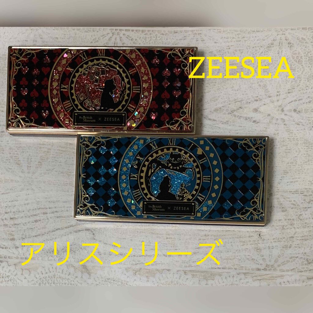 アリスドリームランドシリーズ 12色アイシャドウパレット(ZEESEA×大英博物館)/ZEESEA/アイシャドウパレットを使ったクチコミ(1枚目)