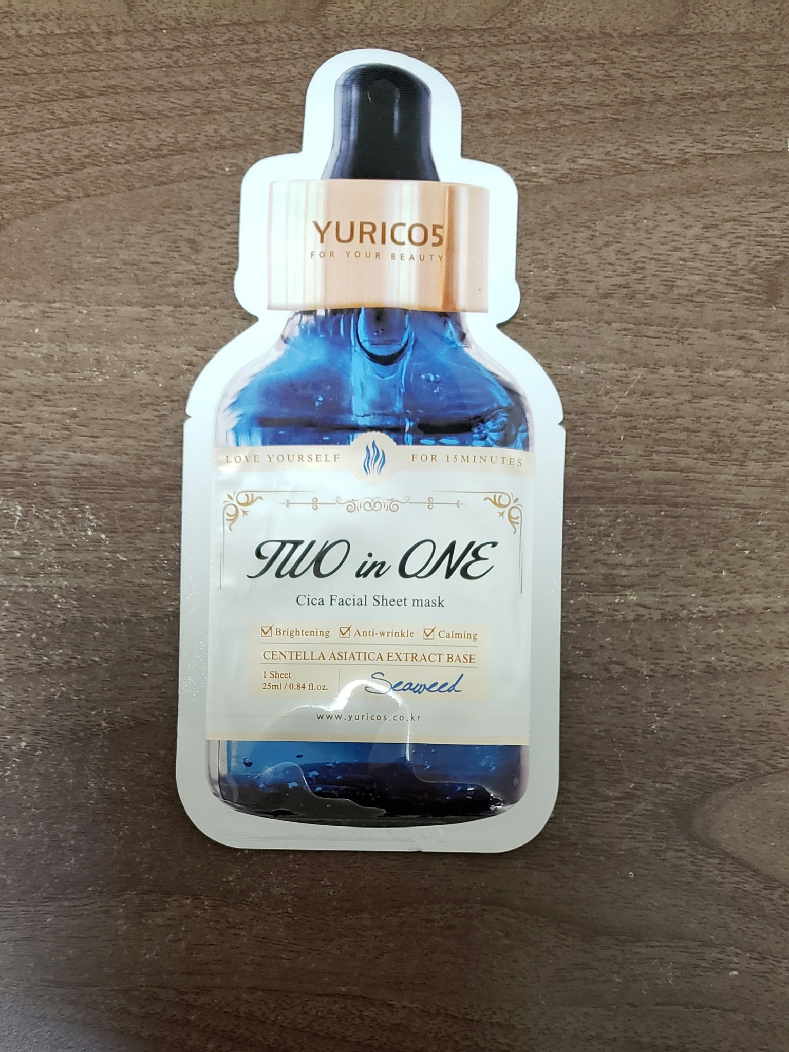 ユリコス 2in1 シカ フェイシャル シートマスク/YURICO5/シートマスク・パックを使ったクチコミ（1枚目）
