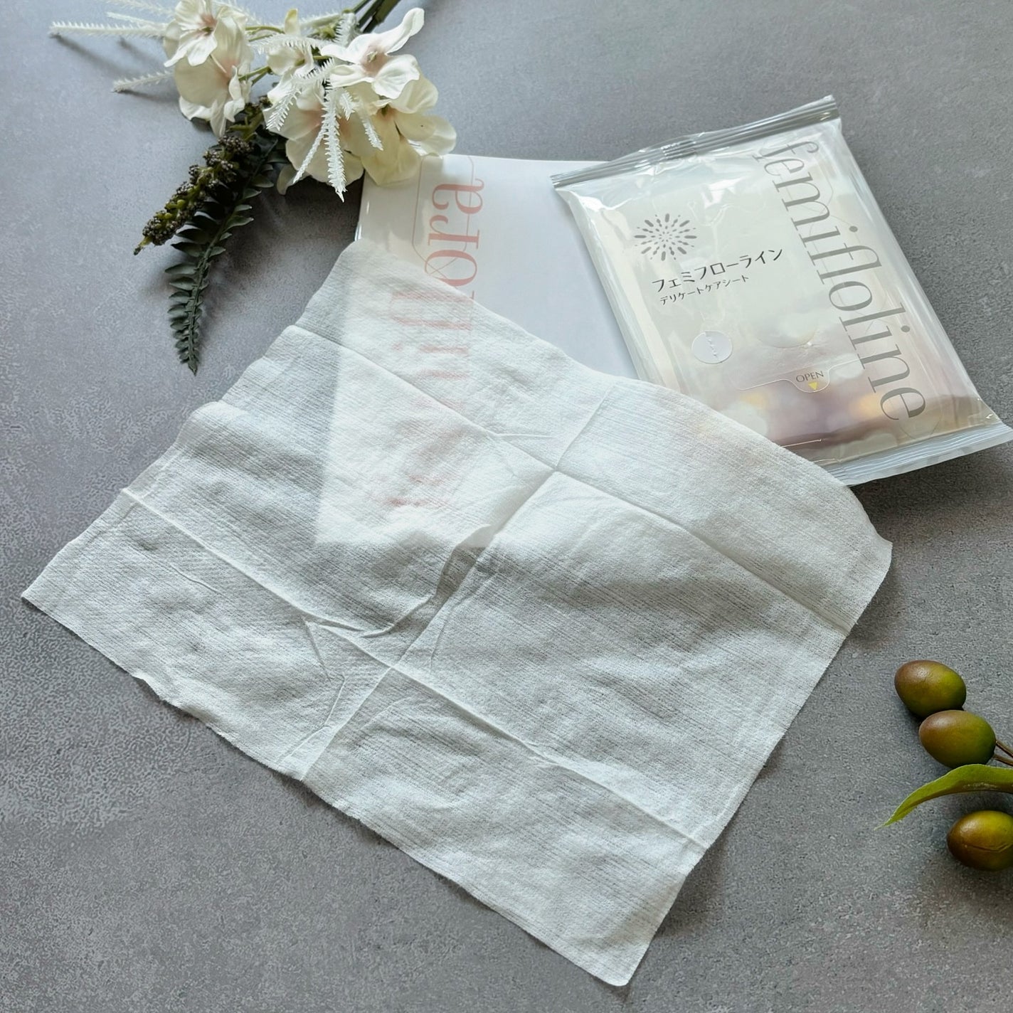 フェミフローライン デリケートケアシート/わかもと製薬/デリケートゾーンケアを使ったクチコミ(3枚目)