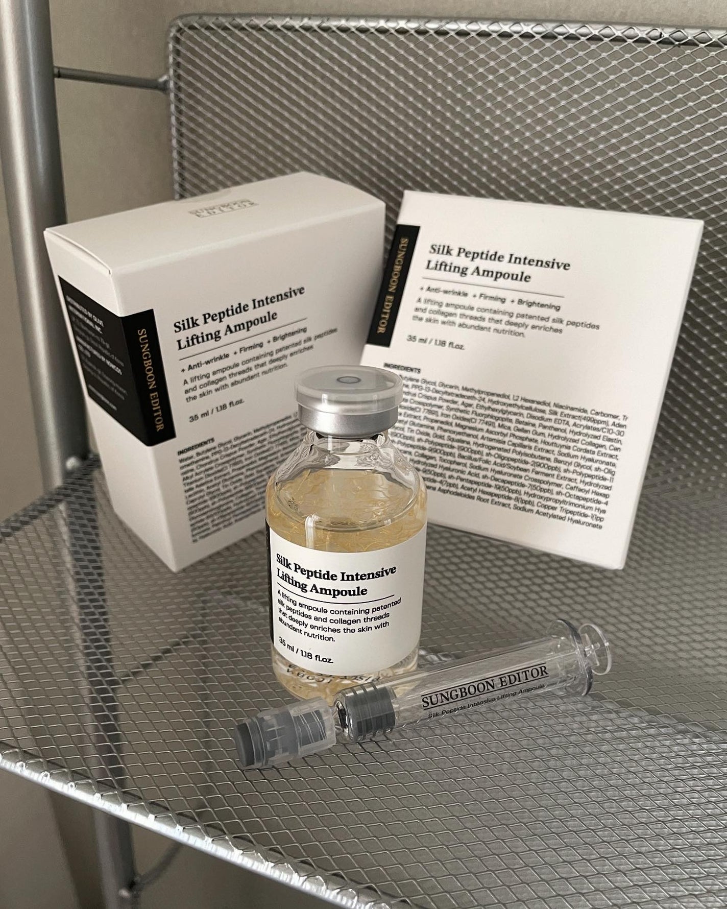 シルクペプチドインテンシブリフティングアンプル/SUNGBOON EDITOR(成分エディター)/美容液を使ったクチコミ(1枚目)