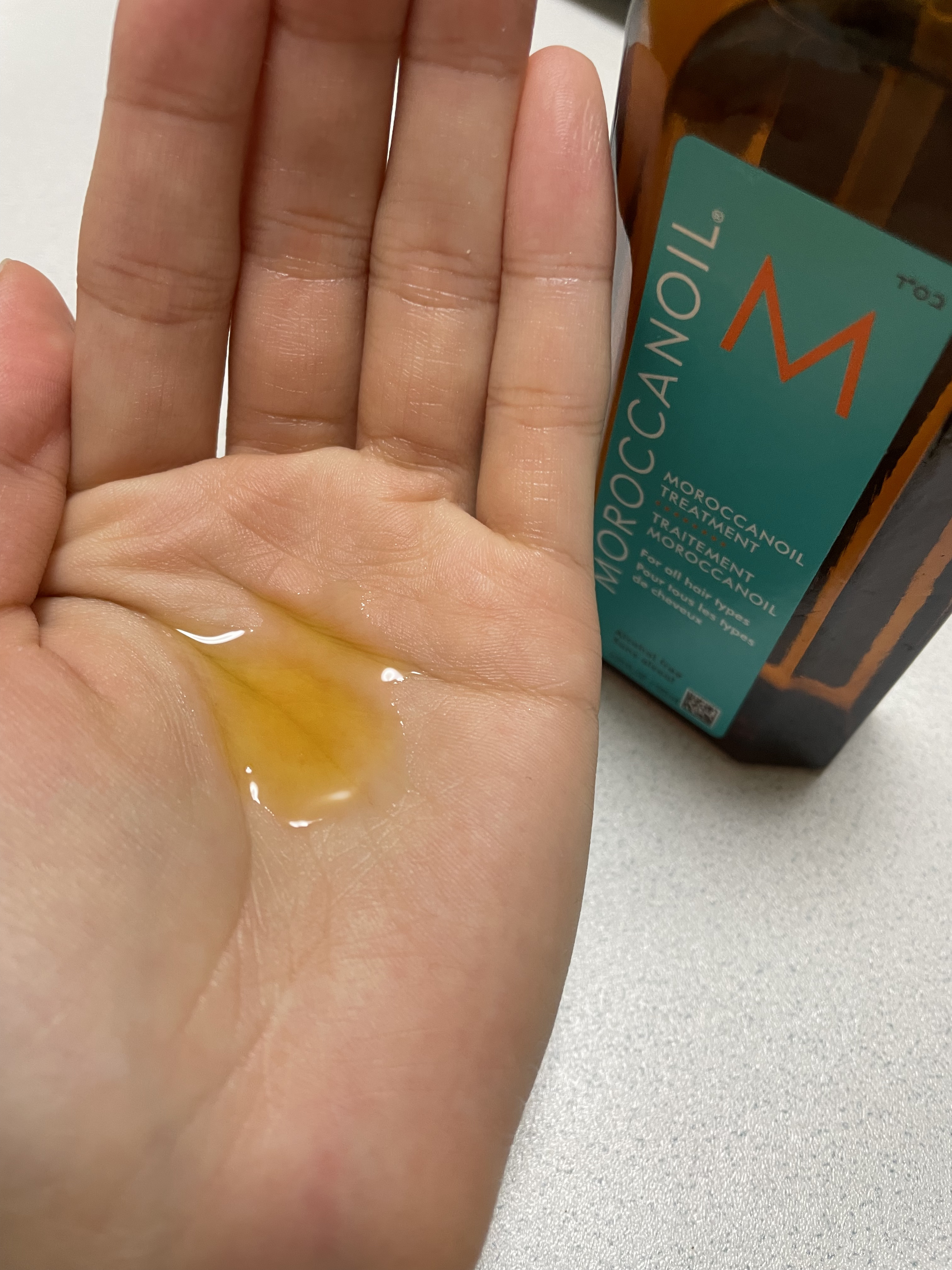 モロッカンオイル トリートメント/モロッカンオイル/ヘアオイルを使ったクチコミ（3枚目）