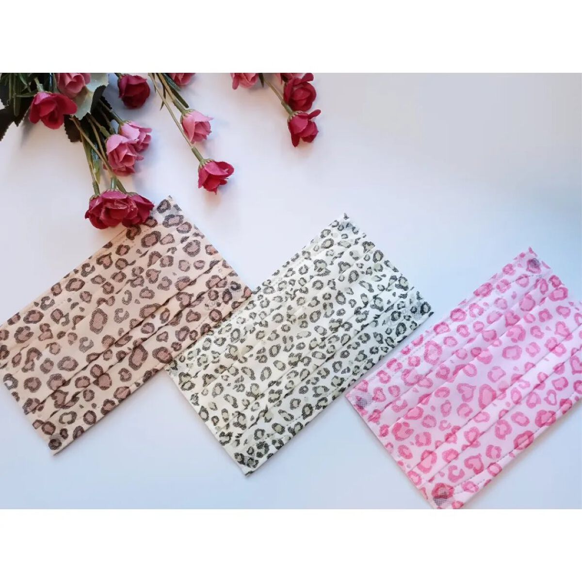 三次元ファッションマスク レオパード/コーワ/マスクを使ったクチコミ（2枚目）