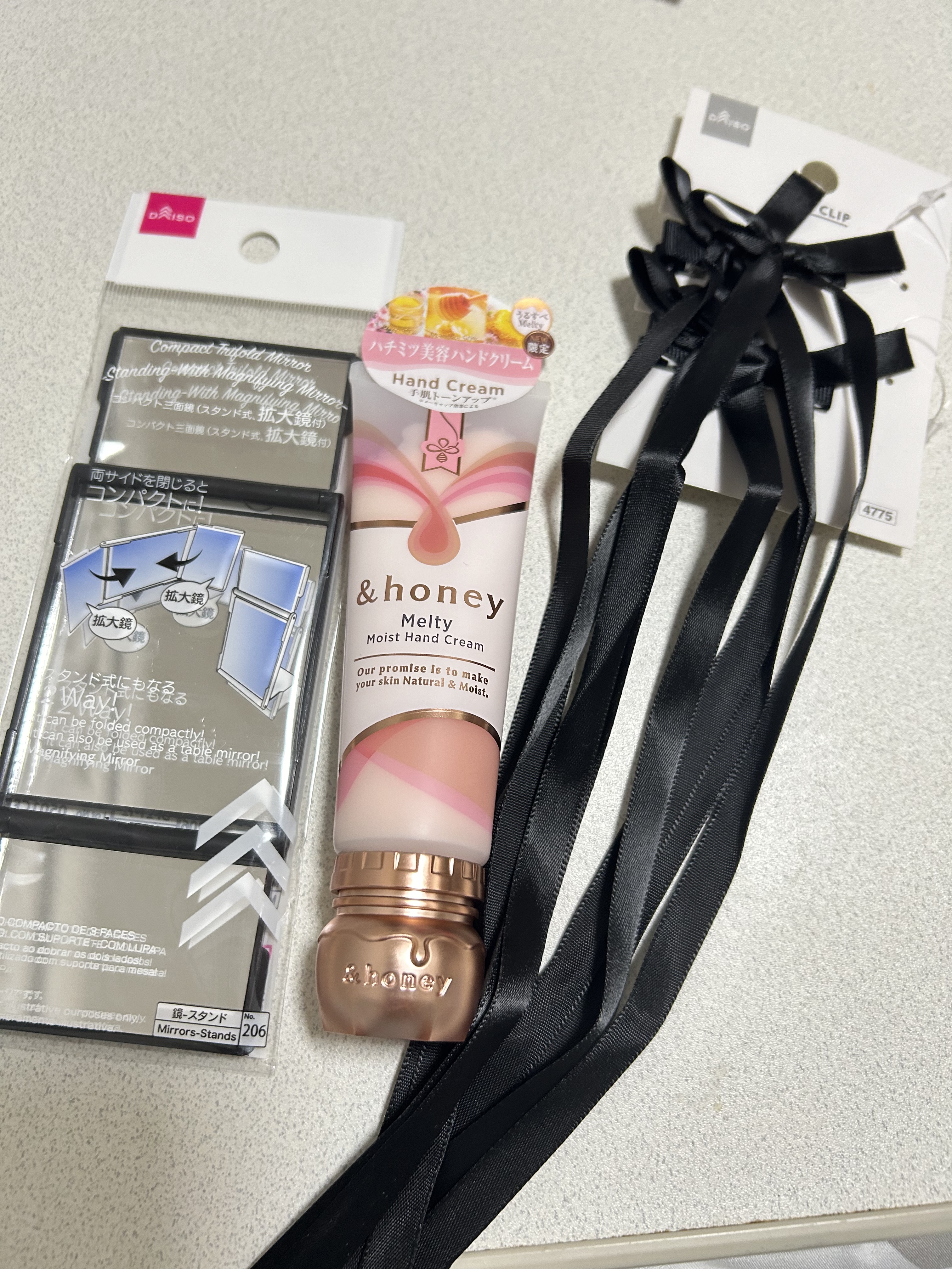 3面コンパクトミラー/DAISO/その他化粧小物を使ったクチコミ（1枚目）