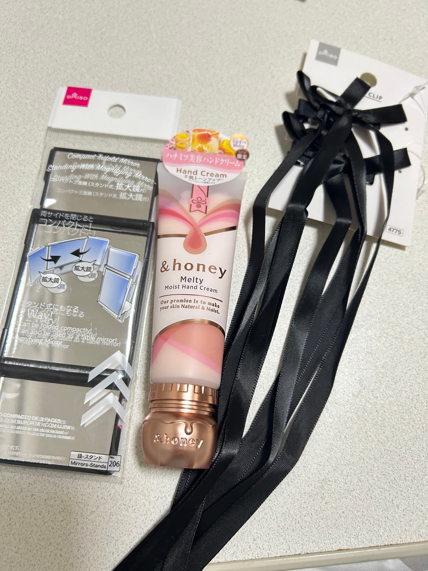 3面コンパクトミラー/DAISO/その他化粧小物を使ったクチコミ(1枚目)