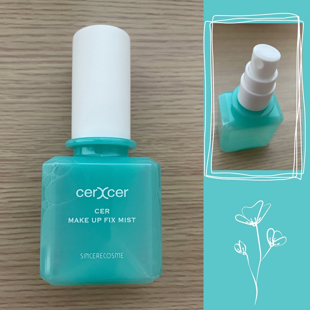 メイクアップフィックスミスト/cerXcer/フィックスミストを使ったクチコミ（3枚目）