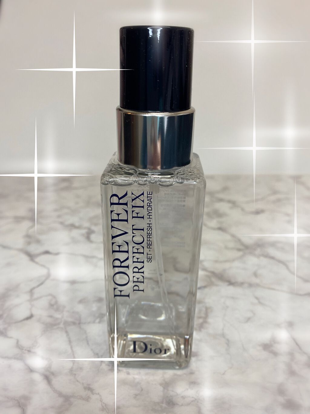 ディオールスキン フォーエヴァー メイクアップ フィックス ミスト/Dior/化粧下地を使ったクチコミ（1枚目）