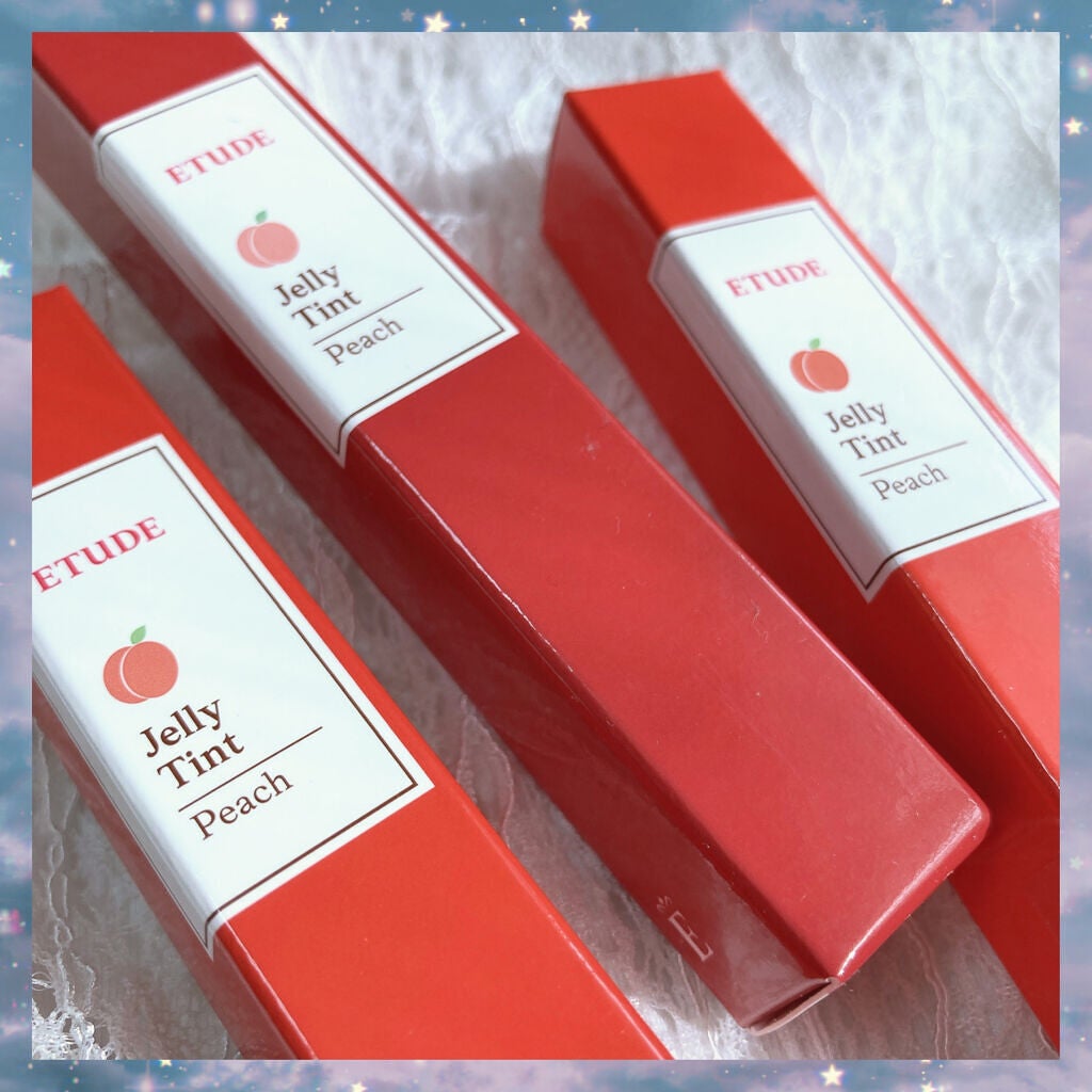 ピーチジェリーティント/ETUDE/口紅を使ったクチコミ(2枚目)