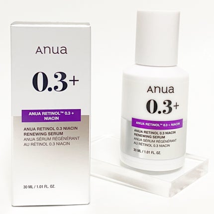 レチノール0.3 ナイアシンリニューイングセラム/Anua/美容液を使ったクチコミ(1枚目)