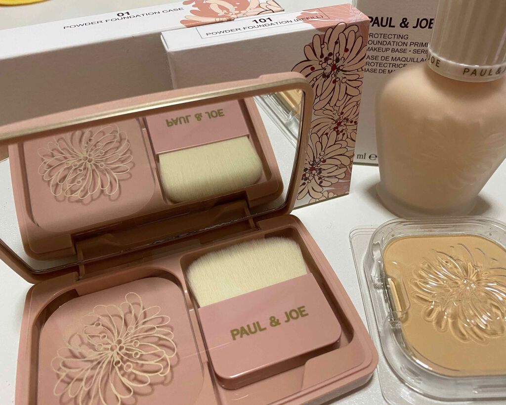 ヴェール ファンデーション/PAUL & JOE BEAUTE/パウダーファンデーションを使ったクチコミ(1枚目)