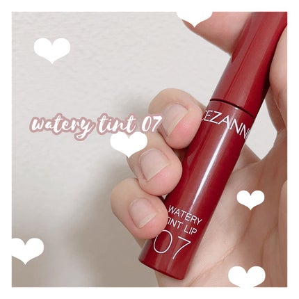 ウォータリーティントリップ/CEZANNE/リップティントを使ったクチコミ(1枚目)