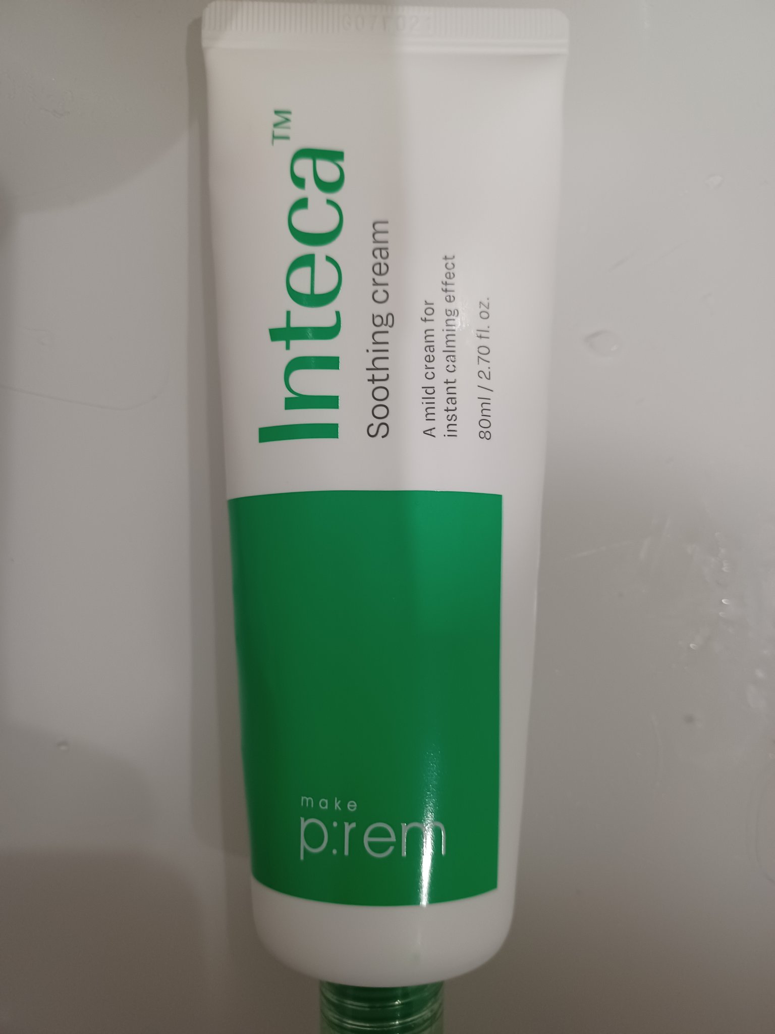 インテカ スージングクリーム/make prem/フェイスクリームを使ったクチコミ（1枚目）