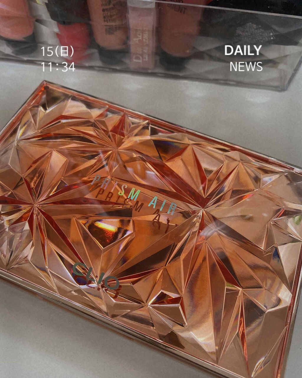 パールグロウチーク/CEZANNE/パウダーチークを使ったクチコミ(1枚目)